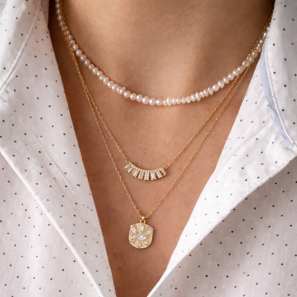 Rice Pearl Necklace